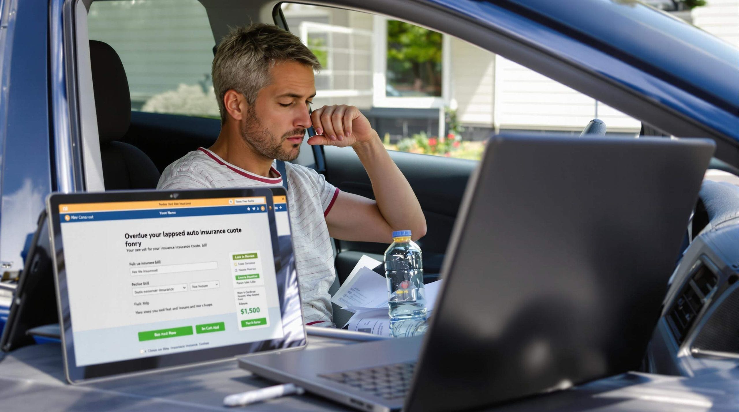 assurance auto résilié pour non paiement