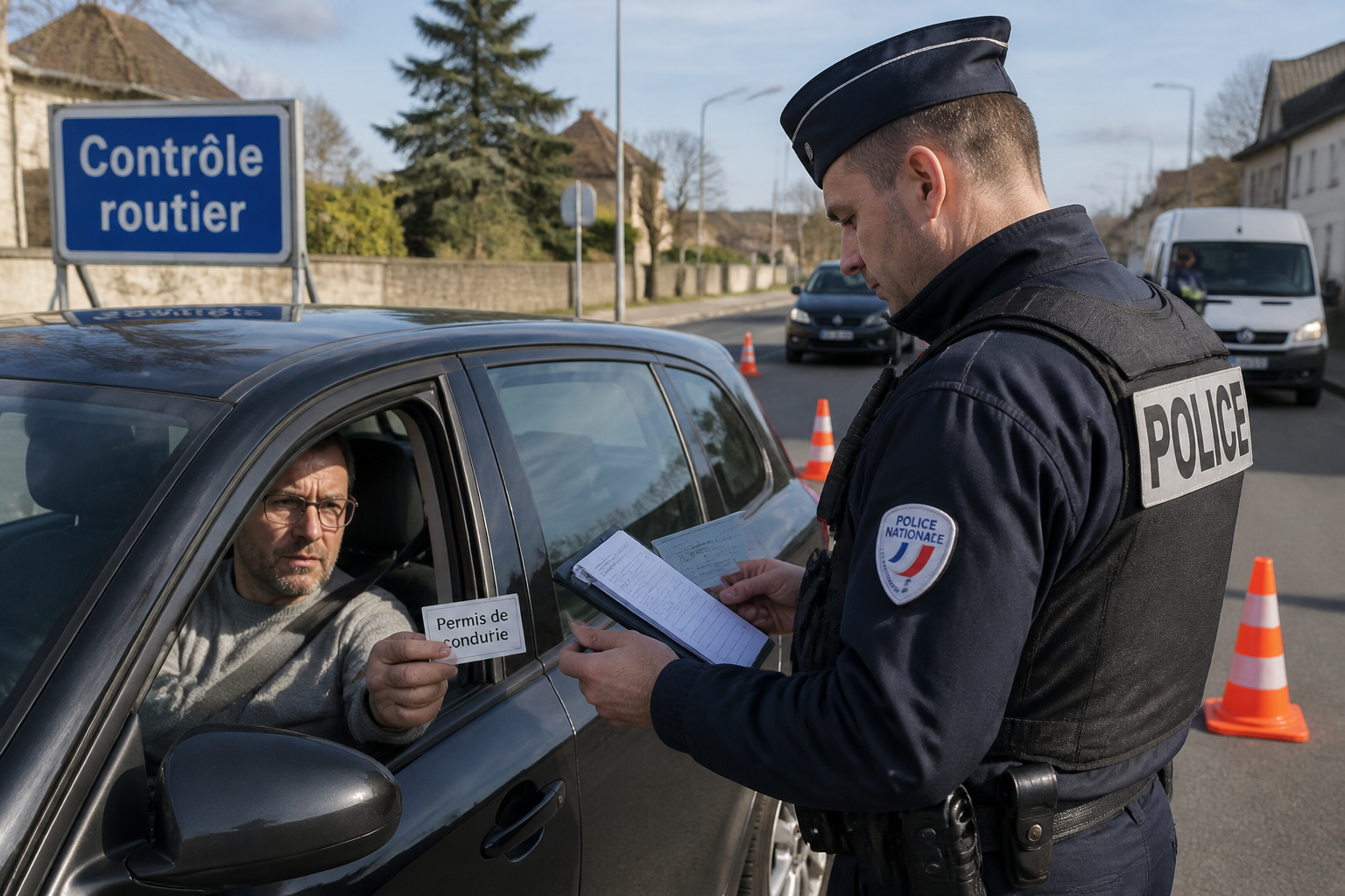 conduite sans permis amende