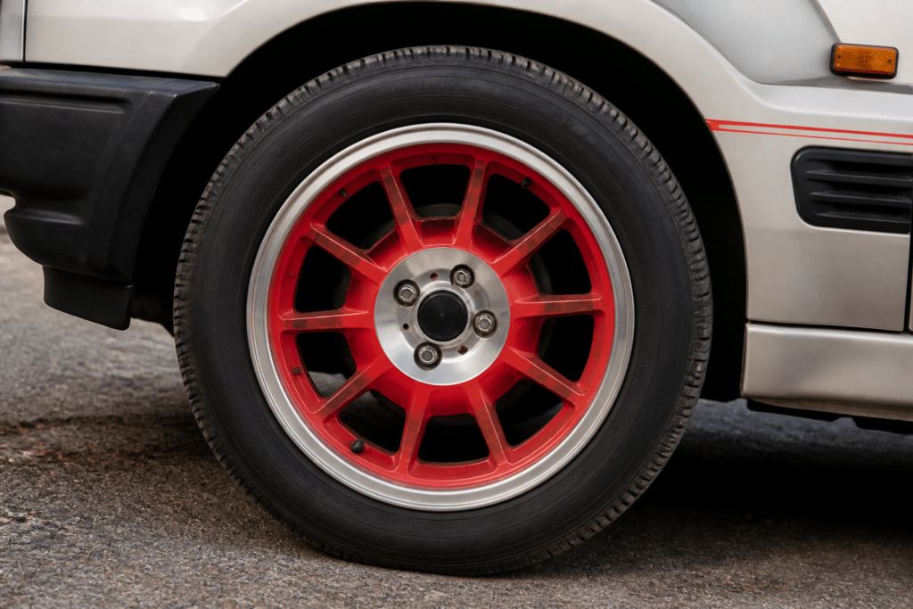 jantes R5 Alpine Turbo rouge