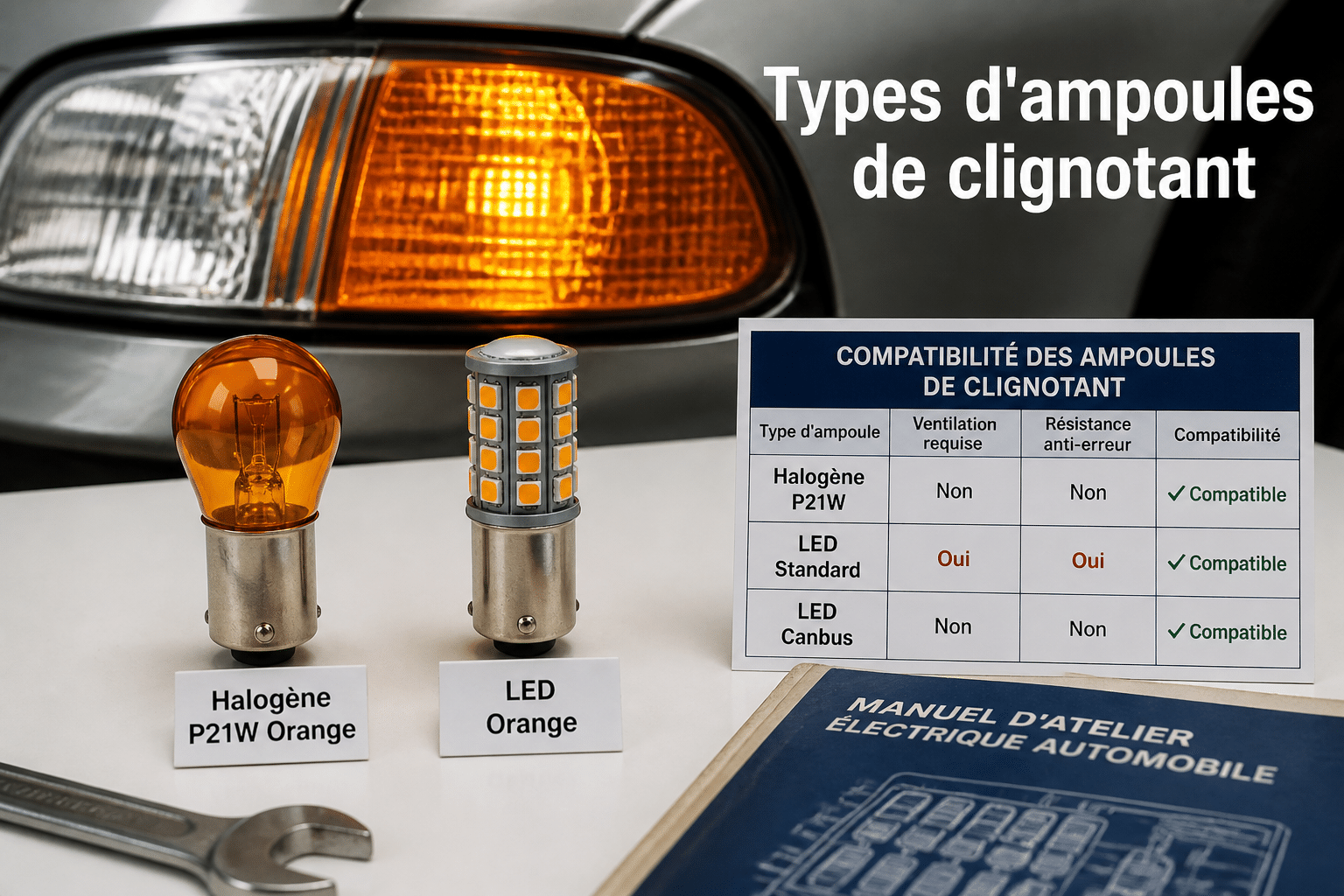 ampoule pour clignotant