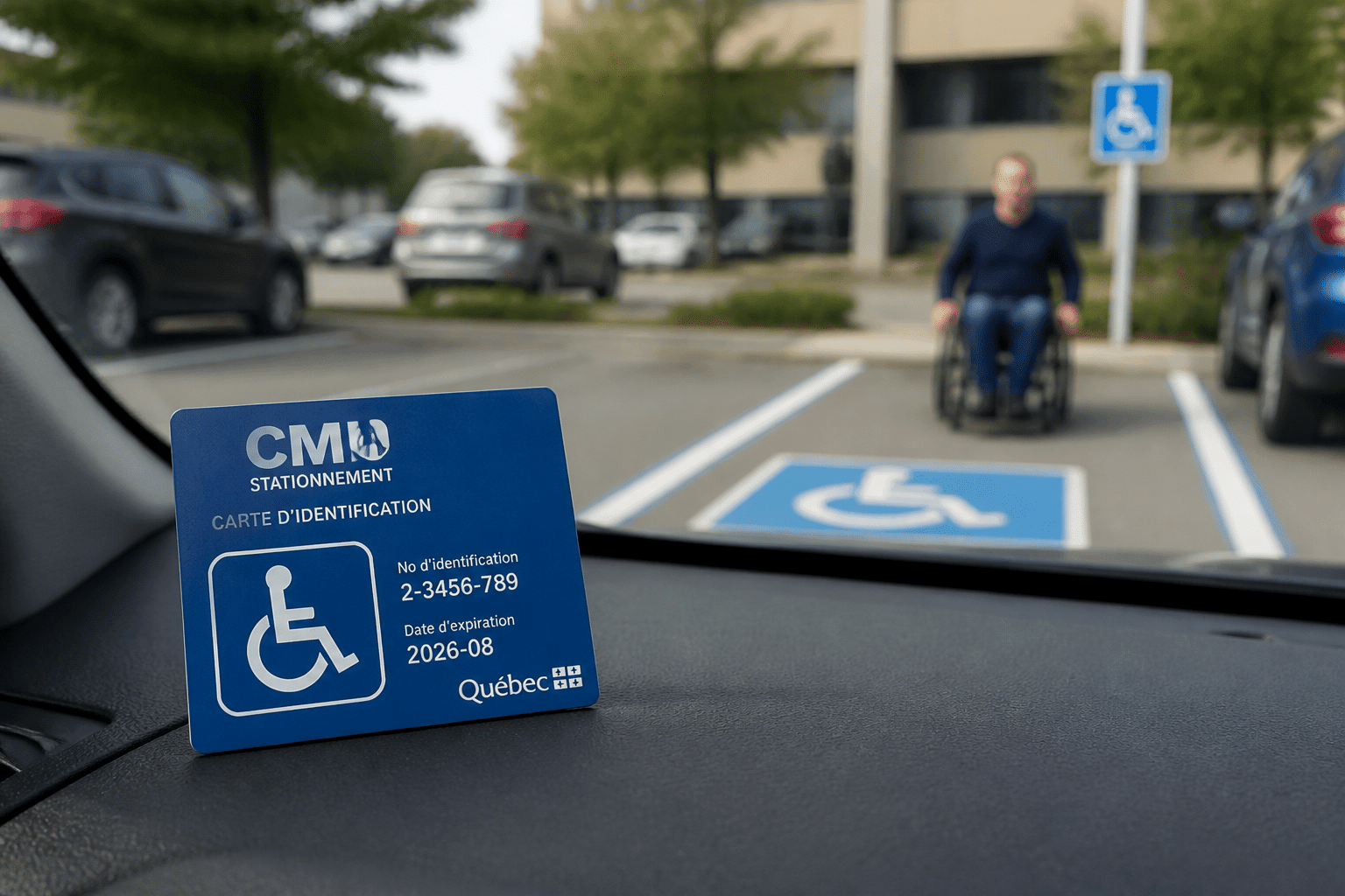 carte stationnement handicapé