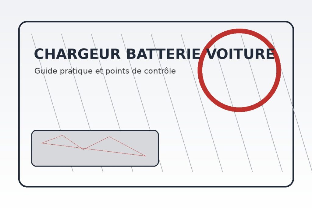 Chargeur batterie voiture : bien choisir, brancher et entretenir