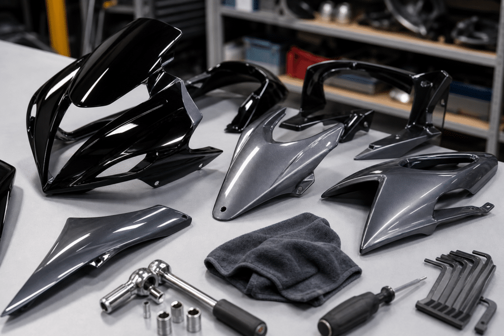 carenage pour moto
