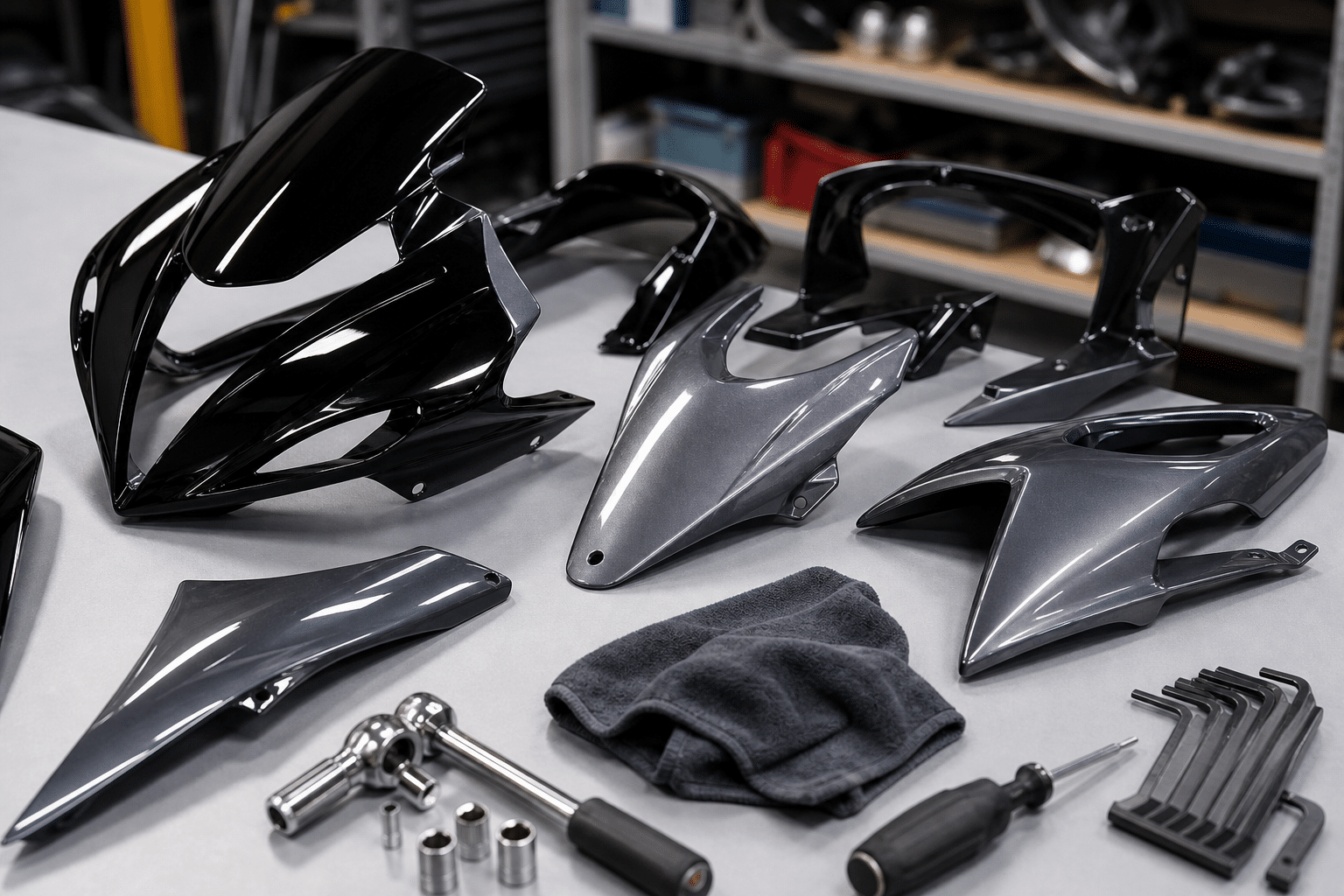 carenage pour moto
