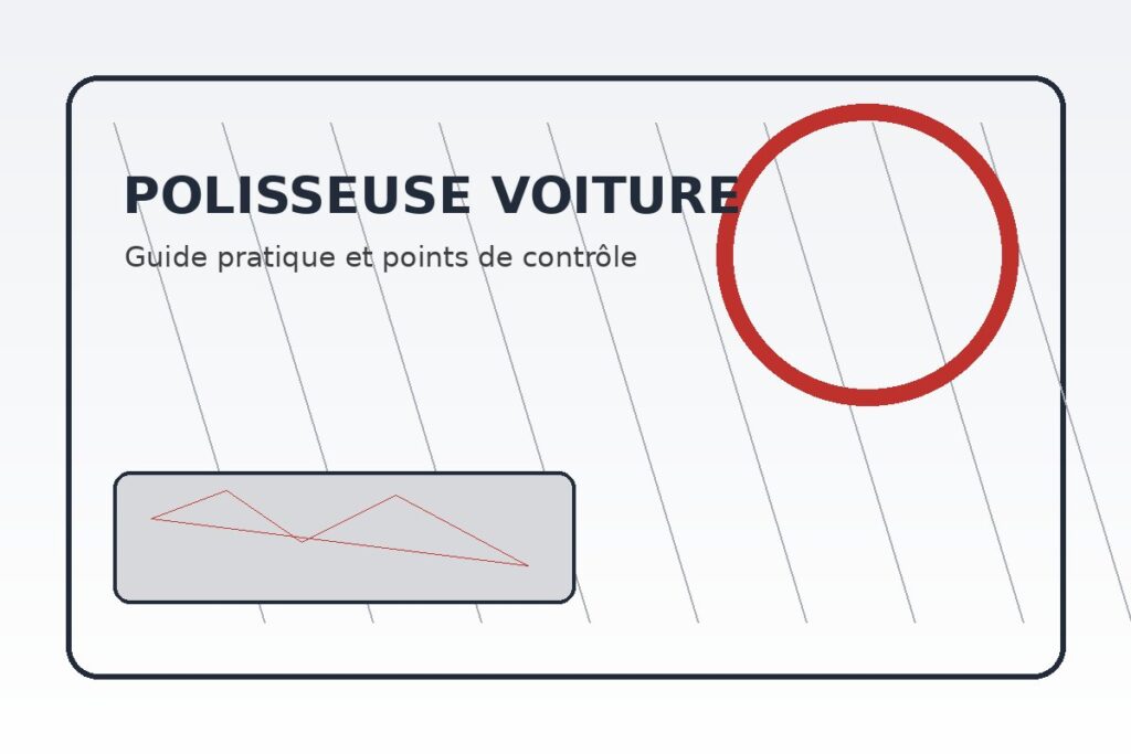 Polisseuse voiture : choisir la bonne machine sans abîmer la peinture