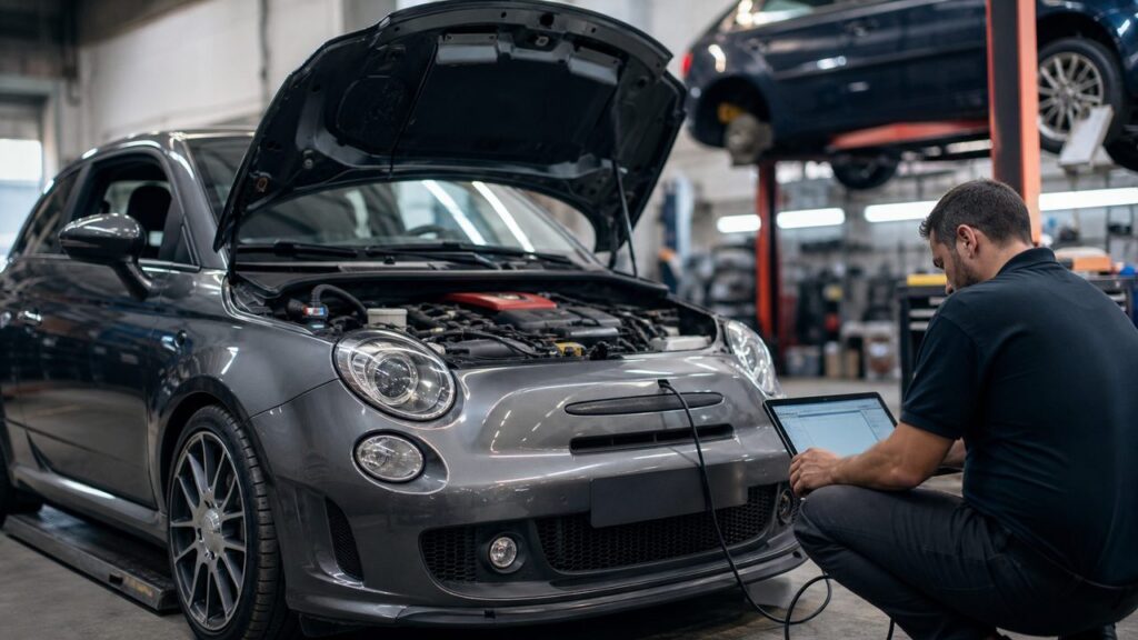 fiat 500 abarth boite automatique problème